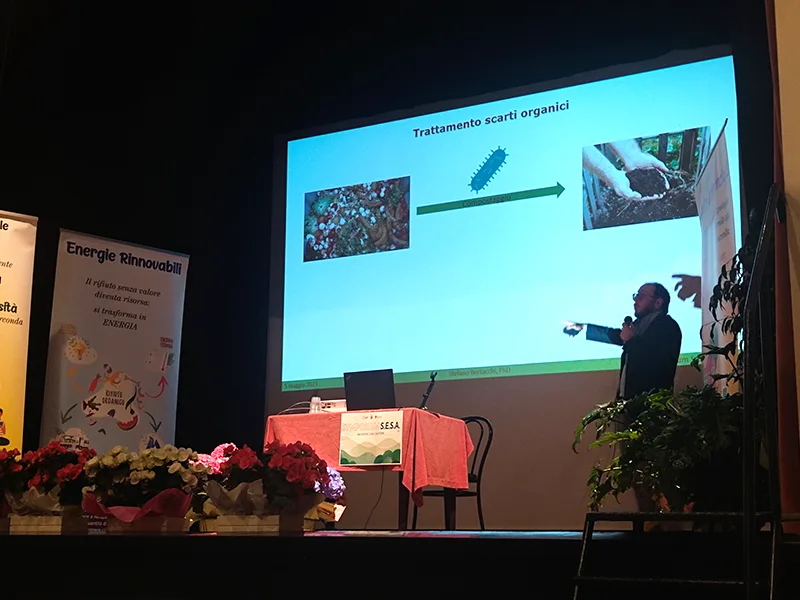 “Symposium S.E.S.A. – Incontri con l’autore” – Stefano Bertacchi ha presentato Alla scoperta delle biotecnologie