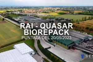 SESA Spa di Este e l’Ingegner Angelo Mandato vogliono sottolineare l’importanza delle bioplastiche grazie al servizio di Quasar, programma di approfondimento RAI